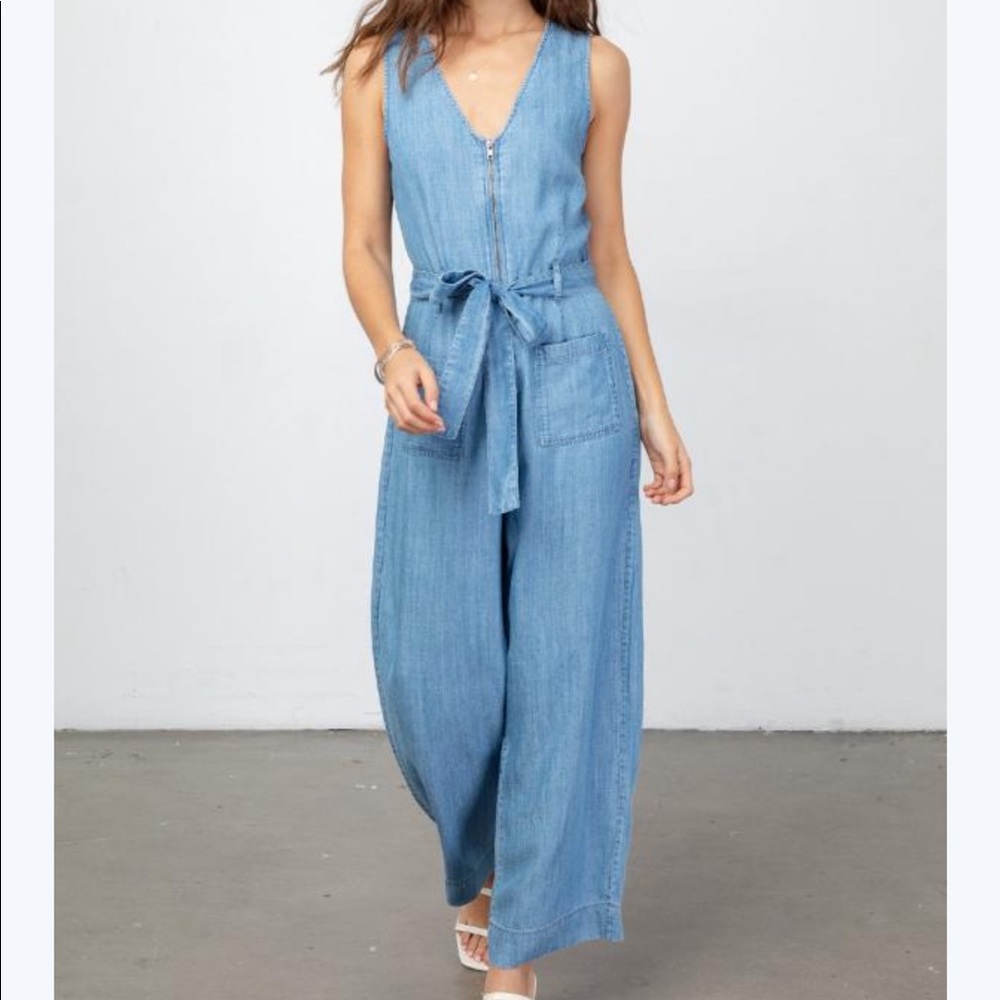 Rails Luke denim jumpsuit size S